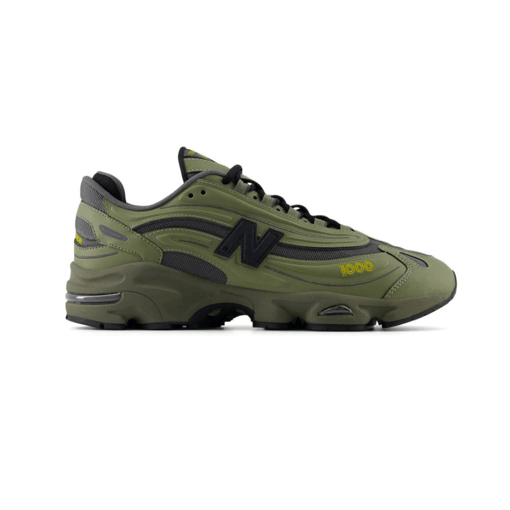 TENIS NEW BALANCE 1000 DARK OLIVE MAGNET VERDES