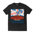 PLEASURES CALL NOW CAMISETA NEGRA