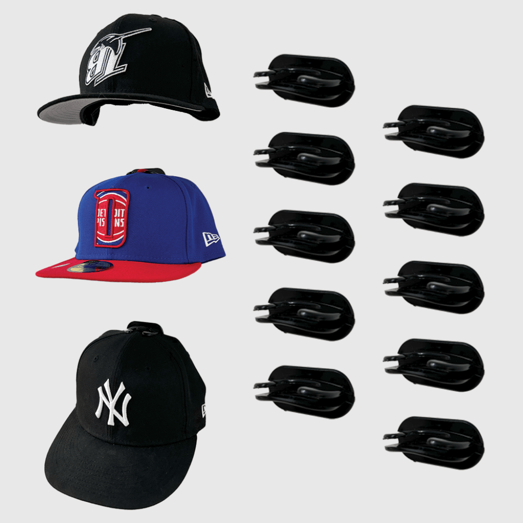 GANCHOS ADHESIVOS PARA GORRAS SIN PERFORACION 5/10/15 UDS