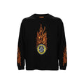 CREEP CAVIAR OVERSIZE CAMISETA MANGA LARGA OVERSIZED NEGRA