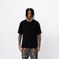 CREEP BRAND CAMISETA OVERSIZE BASICA PLACA NEGRA