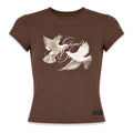 AURUM GEMS SLIM BABY TEE CAFE