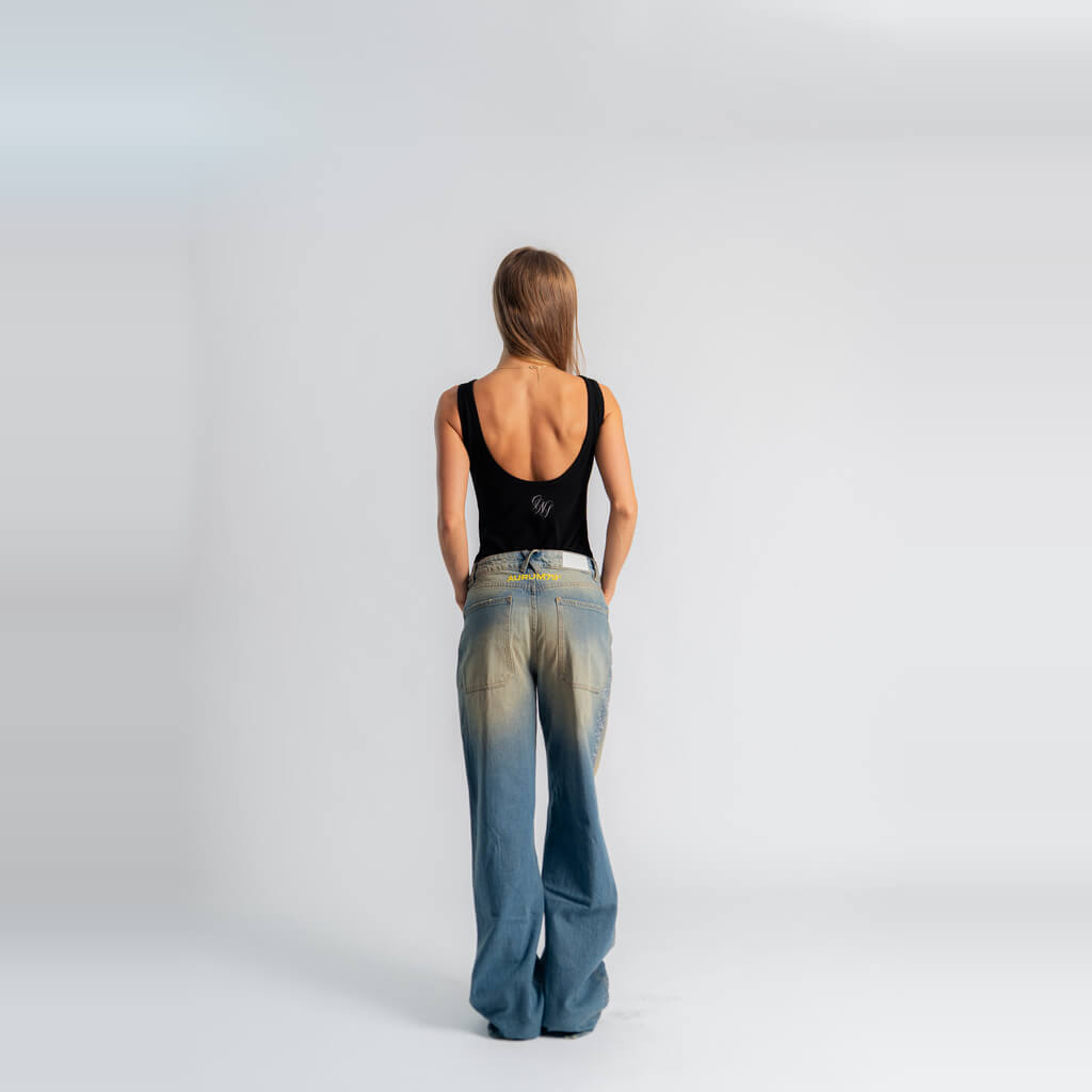 AURUM GEMS BODYSUIT NEGRO