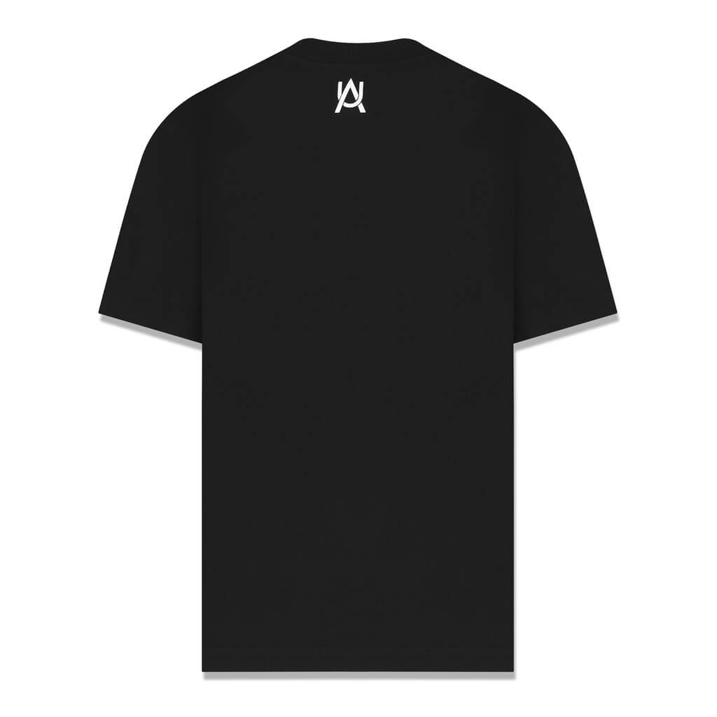AURUM GEMS & STONES AURUM BLACK LINE CAMISETA OVERSIZED NEGRA