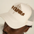 AP CROWN FIAT LUX OFF WHITE GORRA AJUSTABLE ALL OVER BEIGE