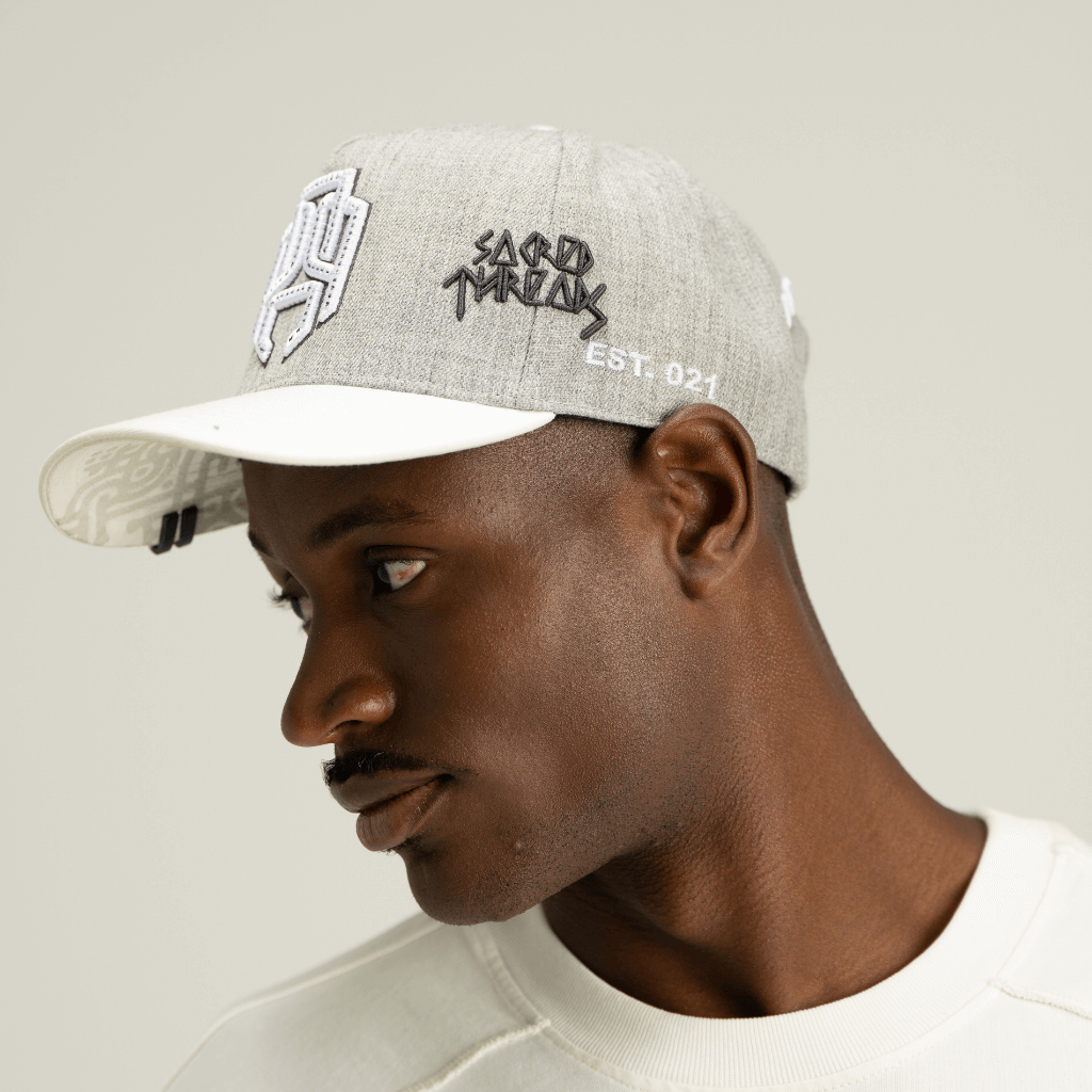 AP CROWN HILOS SAGRADOS GAIA GORRA AJUSTABLE ALL OVER GRIS