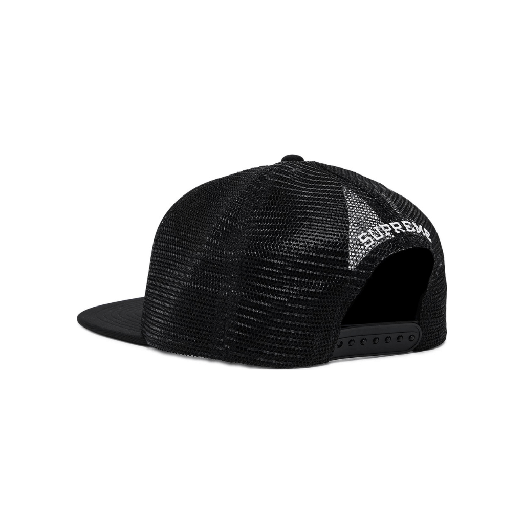 SUPREME X TOY MACHINE GORRA CAMIONERA AJUSTABLE NEGRA