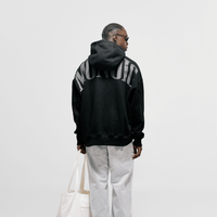 MONOIC TUTTO BENE I HOODIE OMBRA NEGRO OSCURO