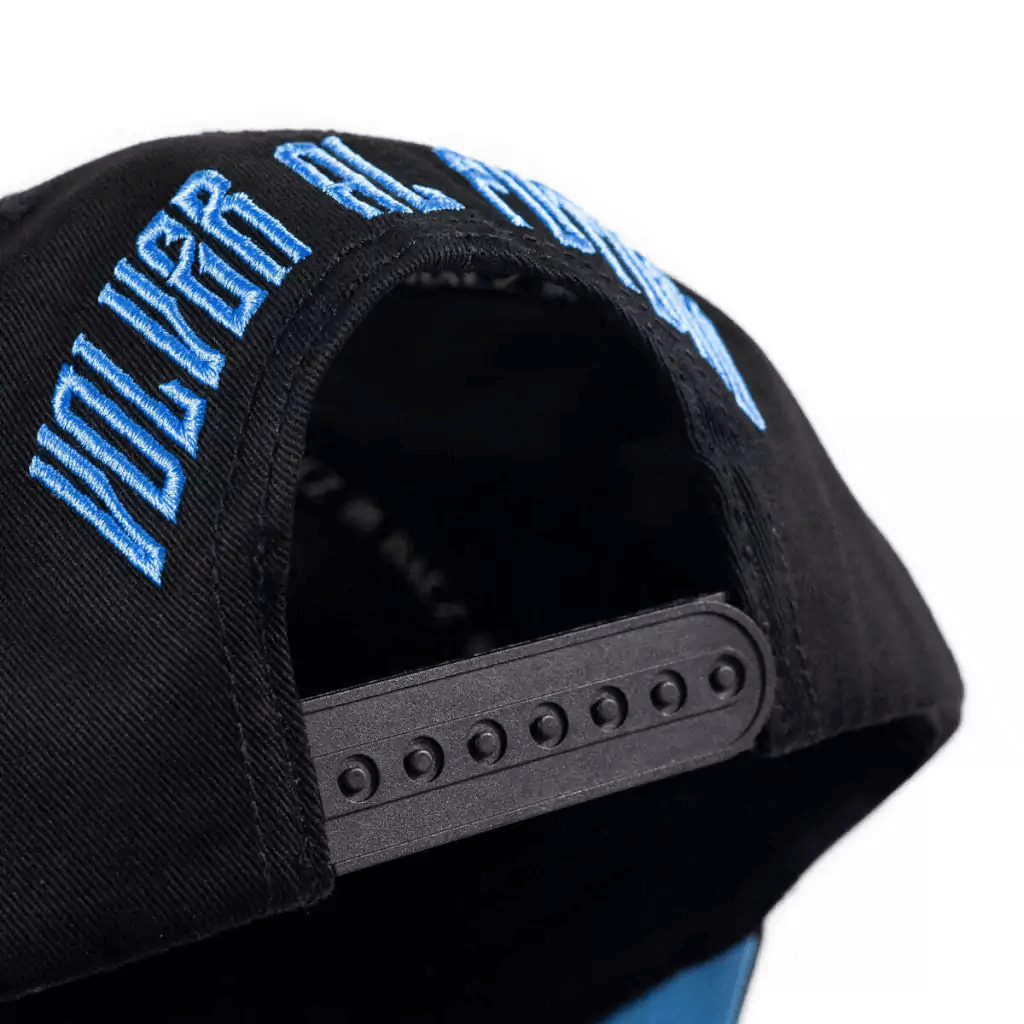 BAEZ x OSCAR MAYDON "VOLVER AL FUTURO" GORRA AJUSTABLE NEGRA