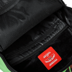MORRAL SPRAYCOLOMBIA GREEN MONEY BEAR SPLIT BACKPACK VERDE