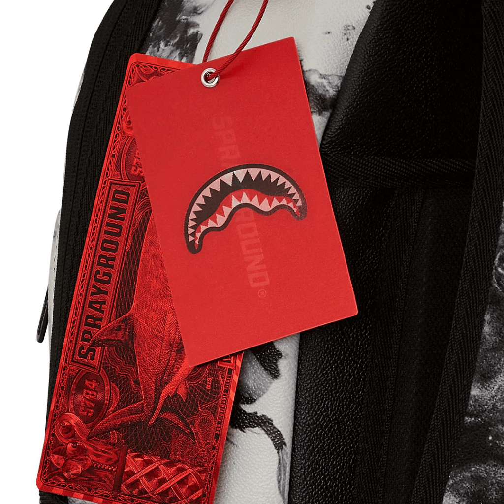 MORRAL SPRAYGROUND MARBLE PAINT BLANCO Y NEGRO
