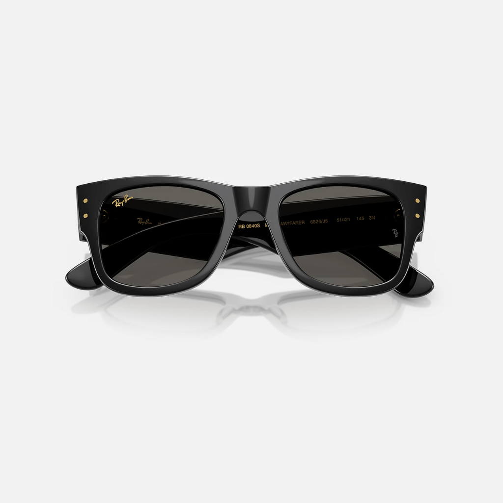 GAFAS RAYBAN X A$AP ROCKY MEGA WAYFARER NEGRAS BLACKED OUT COLLECTION
