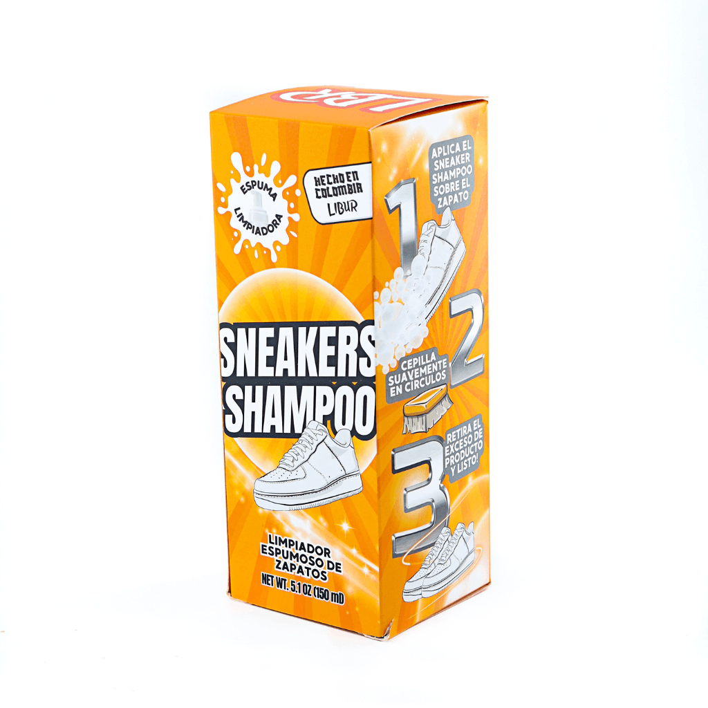 ESPUMA SHAMPOO LIMPIADOR PARA TENIS Y ZAPATOS LAVADO