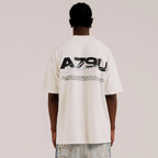 AURUM STARS I WHITE A79U CAMISETA OVERSIZE BLANCA