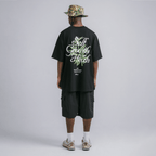 TRUE 420 SELF GROWTH CAMISETA OVERSIZE NEGRA
