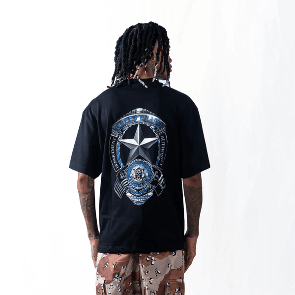 CREEP BRAND CAMISETA OVERSIZE JEFE NEGRA