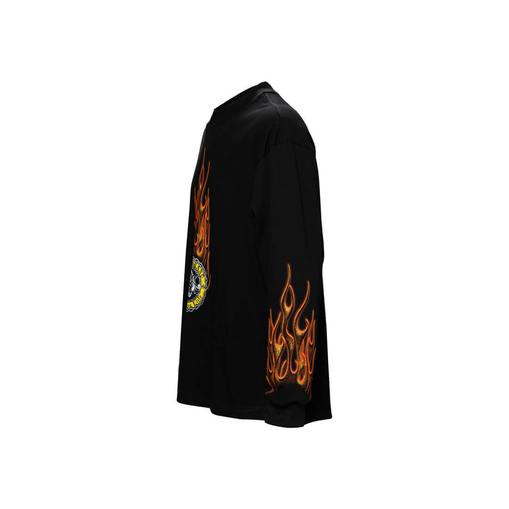 CREEP CAVIAR OVERSIZE CAMISETA MANGA LARGA OVERSIZED NEGRA
