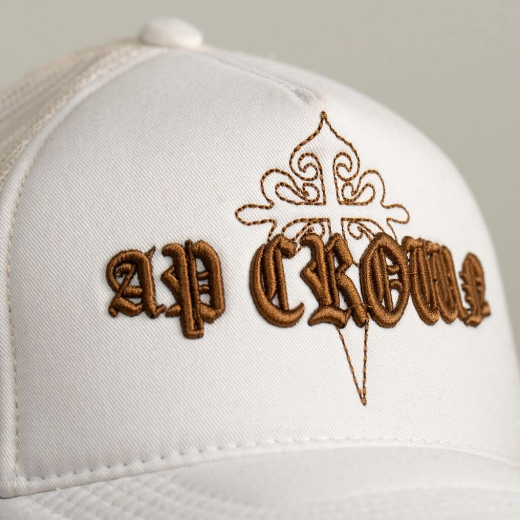 AP CROWN FIAT LUX OFF WHITE GORRA AJUSTABLE ALL OVER BEIGE