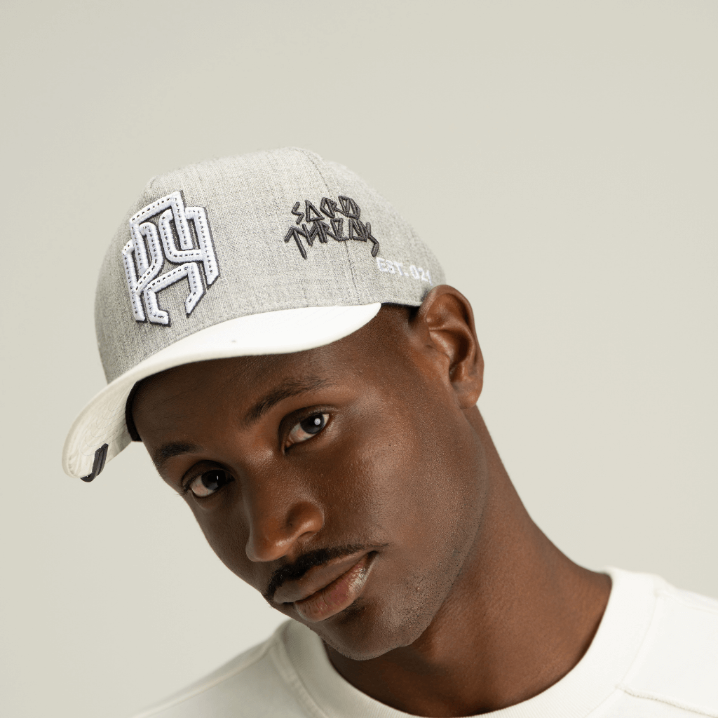 AP CROWN HILOS SAGRADOS GAIA GORRA AJUSTABLE ALL OVER GRIS
