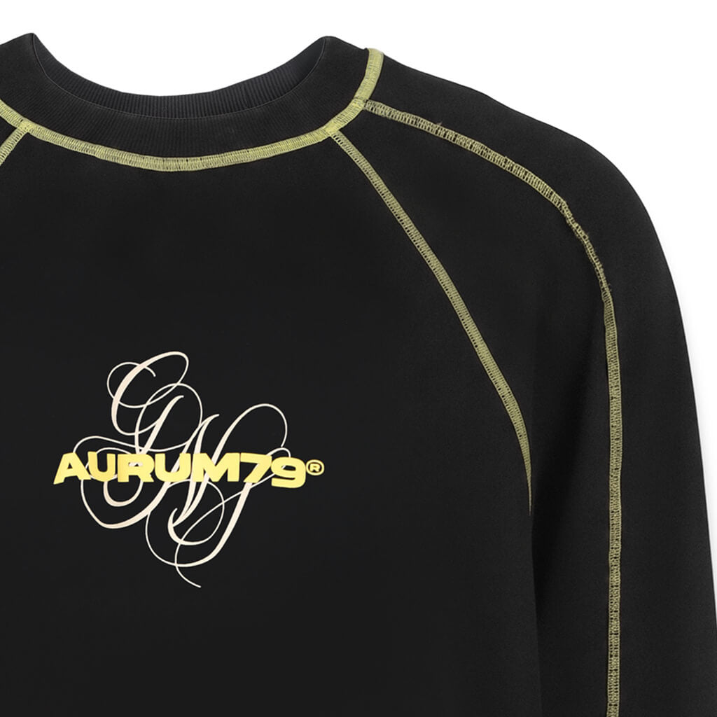 AURUM GEMS & STONES PIGEONS SEAMSSACOS OVERSIZED NEGRA
