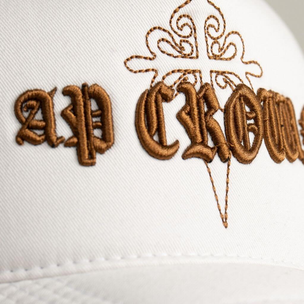 AP CROWN FIAT LUX OFF WHITE GORRA AJUSTABLE ALL OVER BEIGE