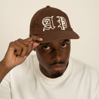 AP CROWN FIAT LUX BROWN AP GORRA AJUSTABLE ALL OVER CAFE
