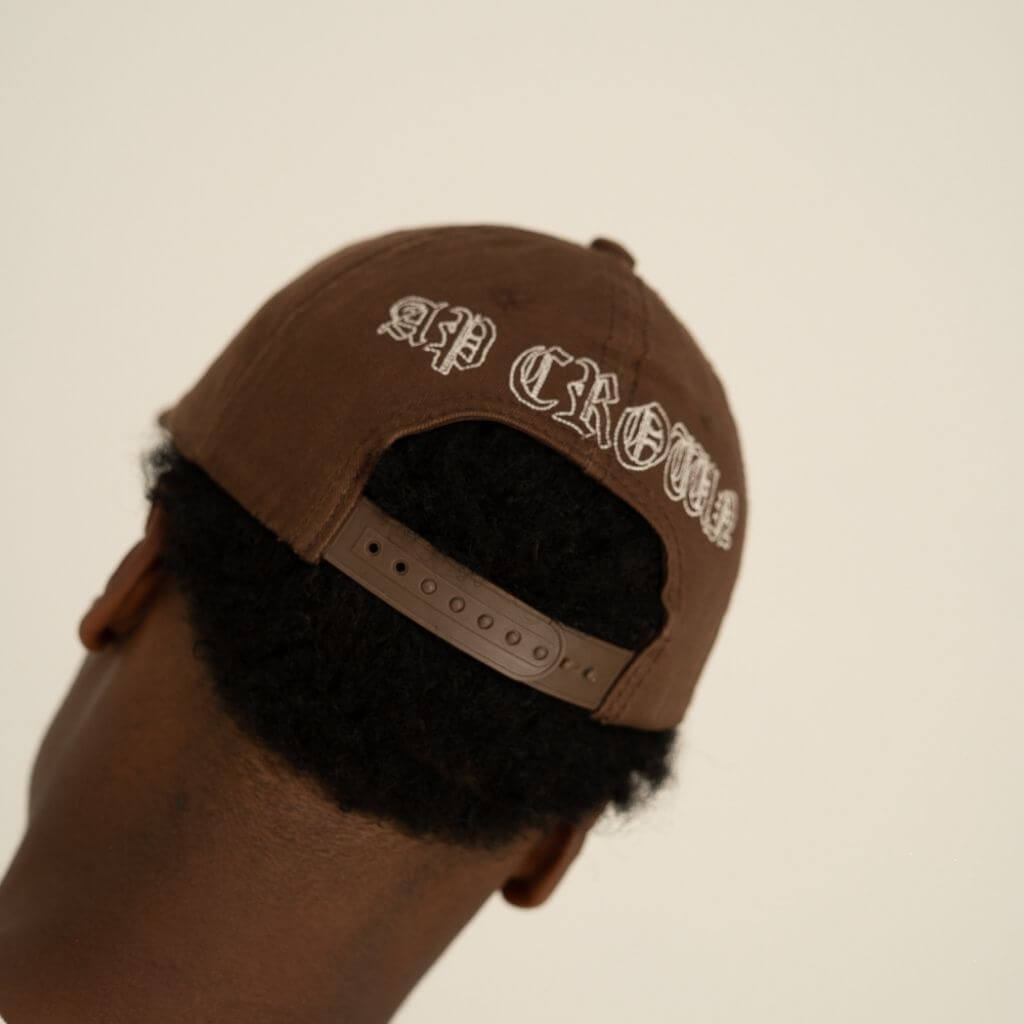 AP CROWN FIAT LUX BROWN AP GORRA AJUSTABLE ALL OVER CAFE