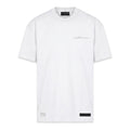 AURUM GEMS & STONES AURUM WHITE LINE CAMISETA OVERSIZED BLANCA