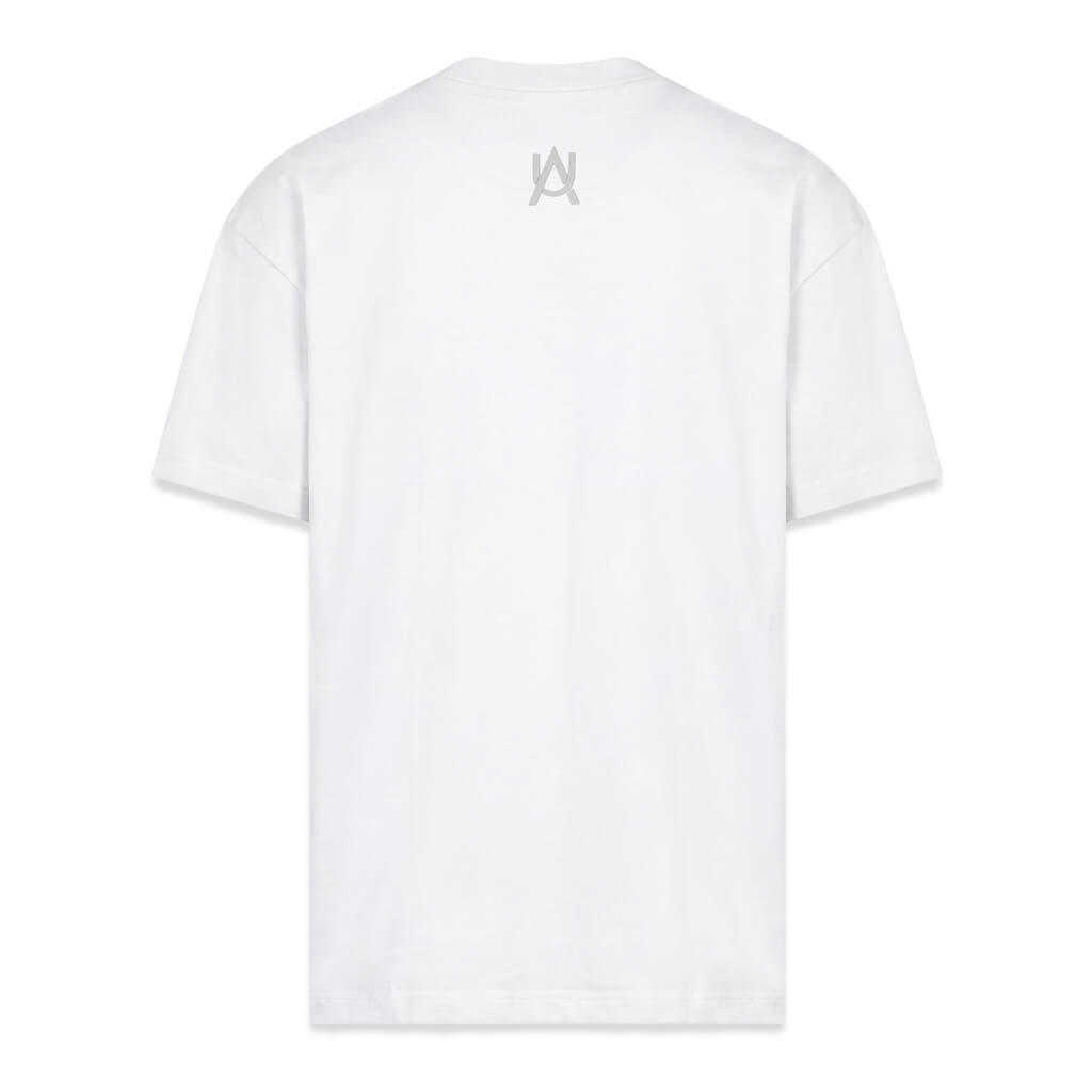 AURUM GEMS & STONES AURUM WHITE LINE CAMISETA OVERSIZED BLANCA