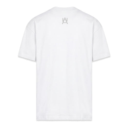 AURUM GEMS & STONES AURUM WHITE LINE CAMISETA OVERSIZED BLANCA