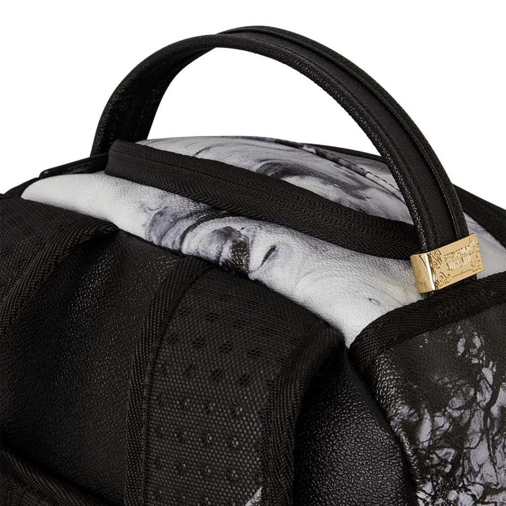 MORRAL SPRAYGROUND MARBLE PAINT BLANCO Y NEGRO