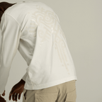 AP CROWN HILOS SAGRADOS LIAH CAMISETA MANGA LARGA REGULAR BLANCA
