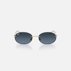 GAFAS RAYBAN RB3767 LENTE AZUL MARCO DORADO