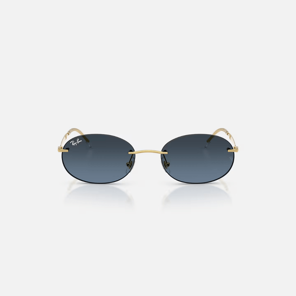 GAFAS RAYBAN RB3767 LENTE AZUL MARCO DORADO