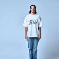 SINNERS NOT A NARCO STAR CREME CAMISETA OVERSIZED BEIGE