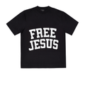 SINNERS FREE JESUS CAMISETA OVERSIZE NEGRA