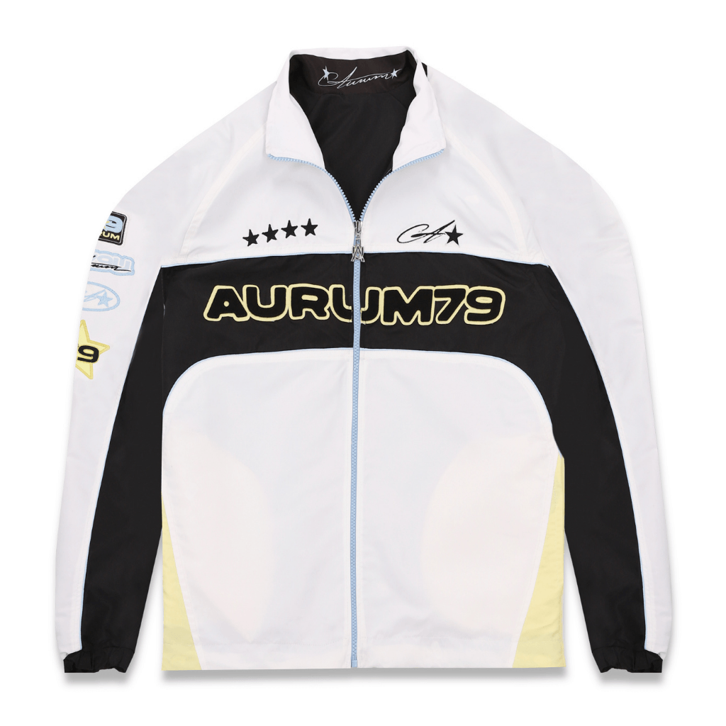 AURUM RACING STARS CHAQUETA TRACK 79 JACKET BLANCA
