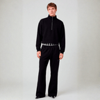 SINNERS QUARTER ZIP SACO NEGRO