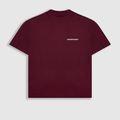 MONOIC TIMELESS V3 CAMISETA BOXY FIT VINOTINTO
