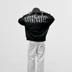 MONOIC TUTTO BENE I HOODIE OMBRA NEGRO OSCURO