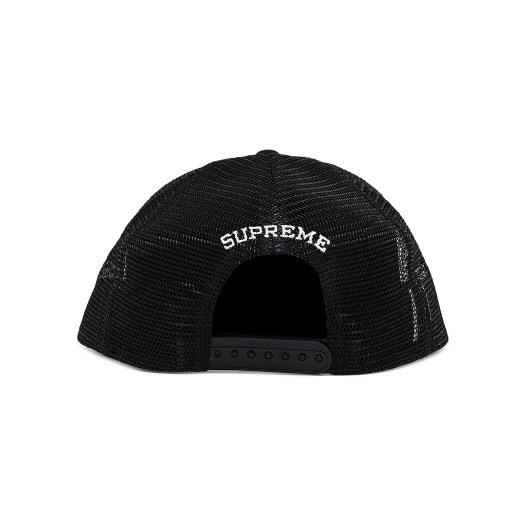 SUPREME X TOY MACHINE GORRA CAMIONERA AJUSTABLE NEGRA