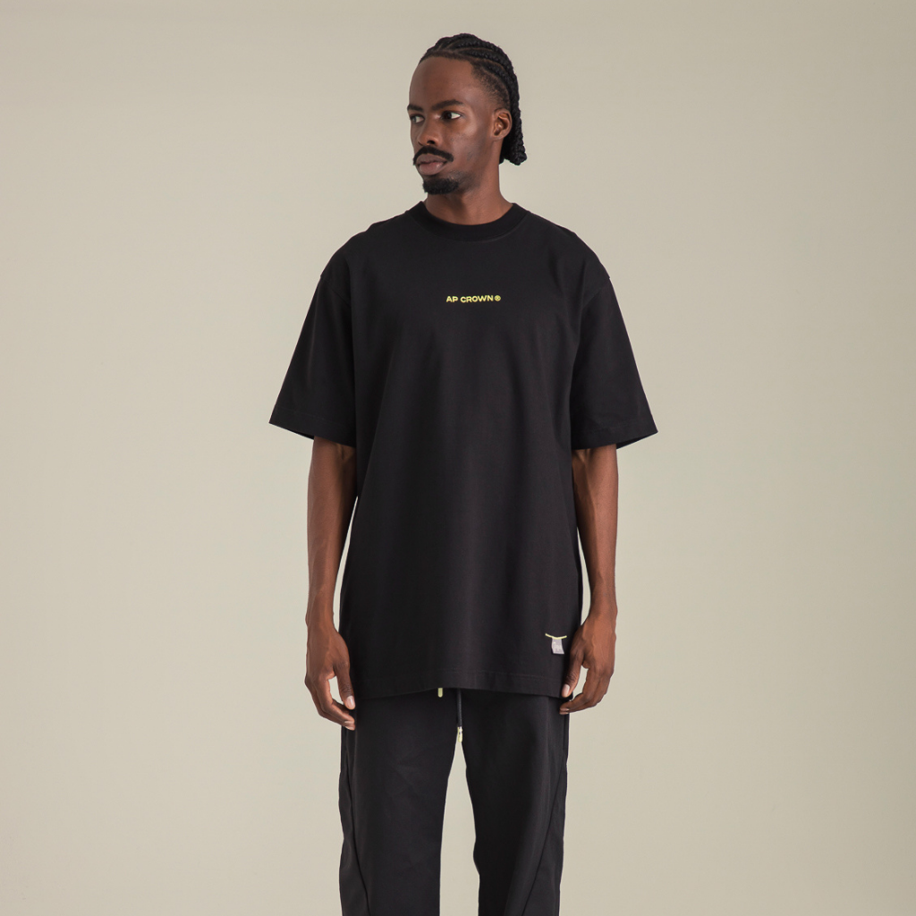 AP CROWN SIGNAL CAMISETA PRISMA BLACK HIBRIDA NEGRO