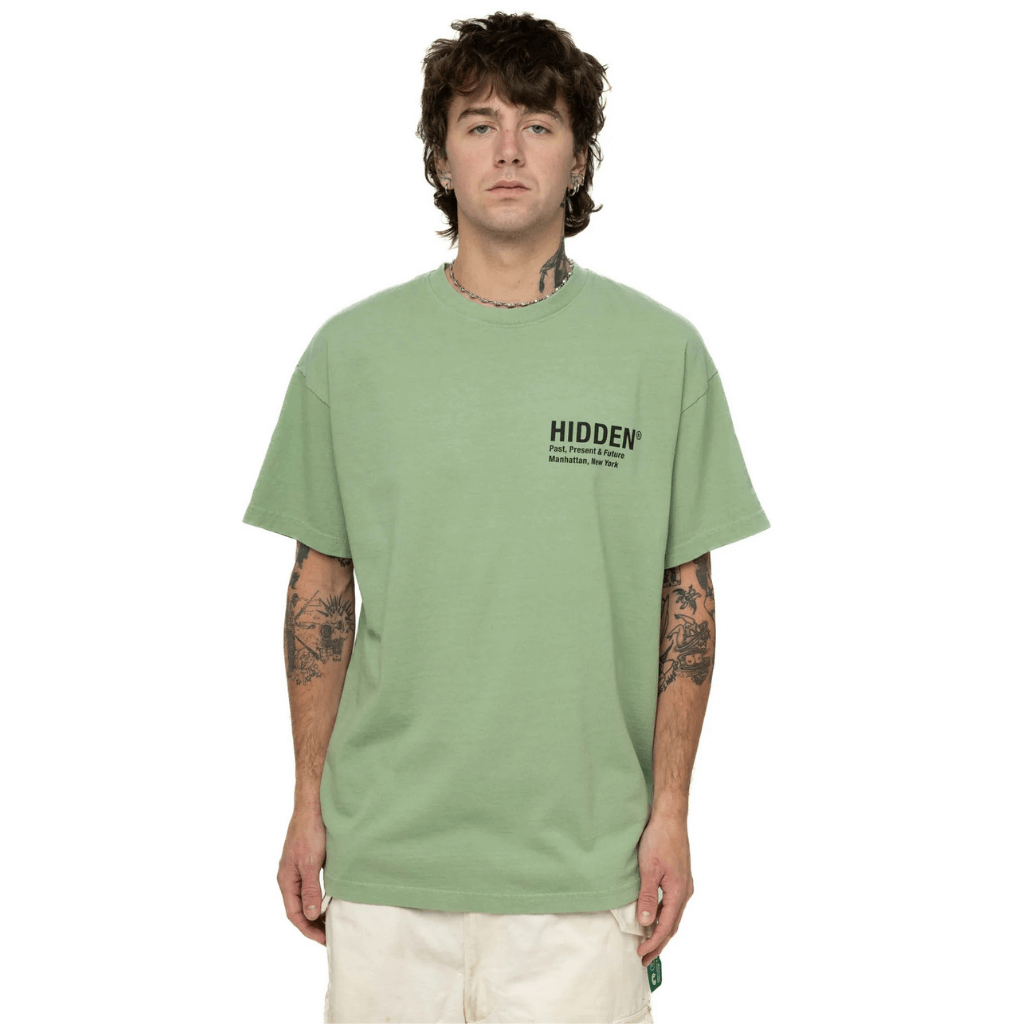 HIDDEN H LOGO EVERGREEN CAMISETA VERDE