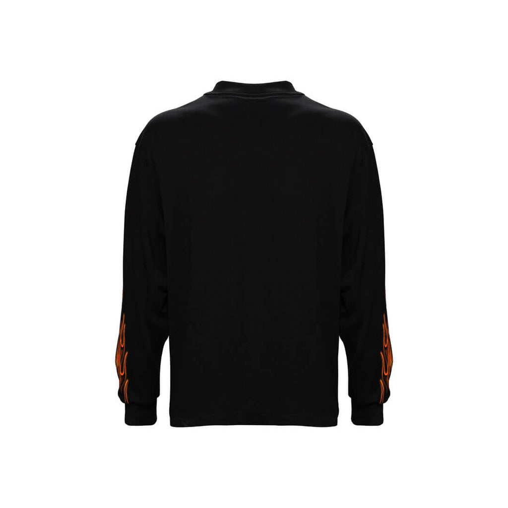 CREEP CAVIAR OVERSIZE CAMISETA MANGA LARGA OVERSIZED NEGRA