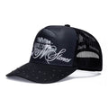 AURUM GEMS & STONES GRILLZ TRUCKER GORRA AJUSTABLE NEGRA