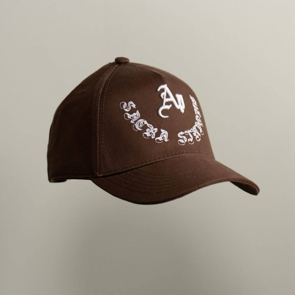 AP CROWN FIAT LUX SACRA GORRA AJUSTABLE ALL OVER CAFE