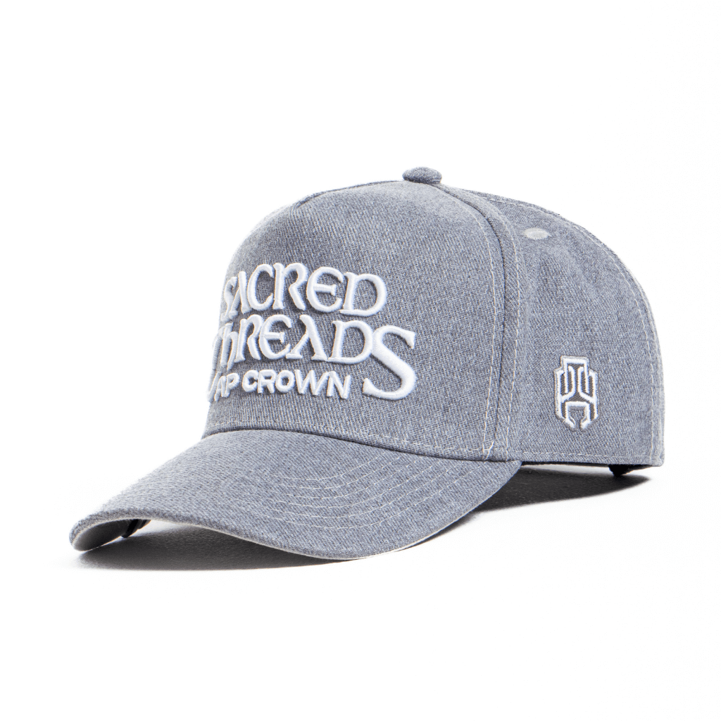 AP CROWN HILOS SAGRADOS LUMA GORRA AJUSTABLE ALL OVER GRIS