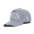 AP CROWN HILOS SAGRADOS LUMA GORRA AJUSTABLE ALL OVER GRIS