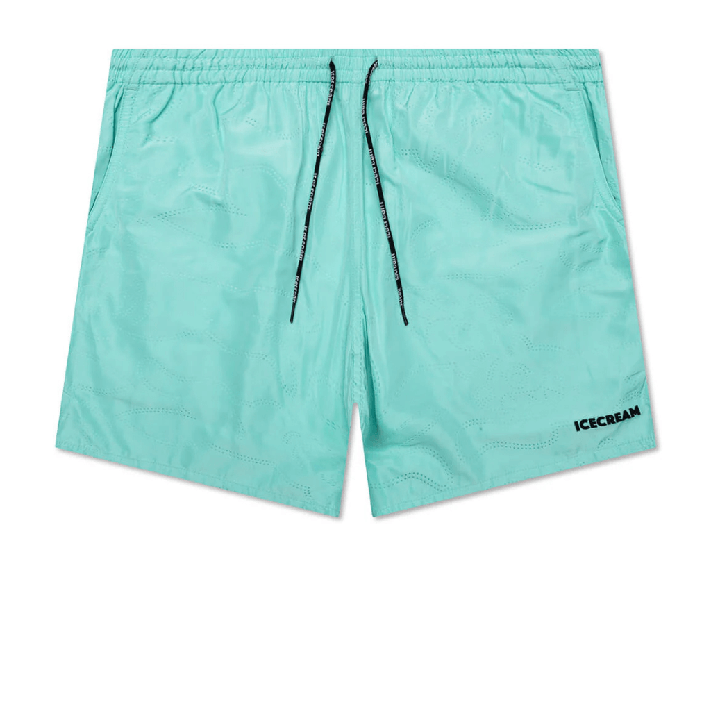 ICECREAM SHORTS PERFORADOS AZULES