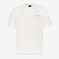 CULTURE WISE KONBINI CAMISETA BLANCA CRURSIVE LOGO CLASSIC ROJO